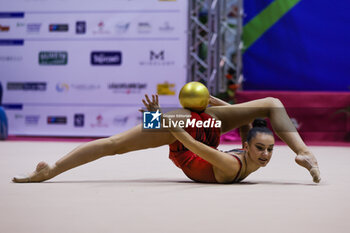 2024-03-03 - Alina Harnasko of Ginnastca Ritmica Iris Giovinazzo during Rhythmic Gymnastics FGI Serie A 2024 at Unieuro Arena, Forlì, Italy on March 02, 2024 - RHYTHMIC GYMNASTIC - SERIE A1/A2 - GYMNASTICS - OTHER SPORTS