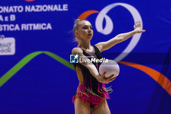 2024-03-03 - Helene Karbanov of Polisportiva Varese during Rhythmic Gymnastics FGI Serie A 2024 at Unieuro Arena, Forlì, Italy on March 02, 2024 - RHYTHMIC GYMNASTIC - SERIE A1/A2 - GYMNASTICS - OTHER SPORTS
