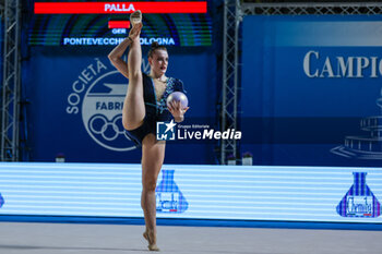 2024-03-17 - Margarita Kolosov of Polisportiva Pontevecchio Bologna during Rhythmic Gymnastics FGI Serie A 2024 at PalaPrometeo, Ancona, Italy on March 16, 2024 - RHYTHMIC GYMNASTIC - SERIE A1/A2 - GYMNASTICS - OTHER SPORTS