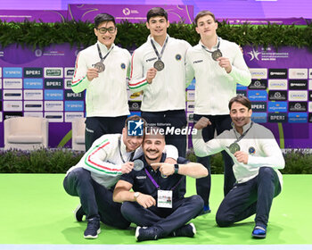 2024-04-28 - Bronze medal Team Final ITALY - EUROPEAN ARTISTIC GYMNASTIC CHAMPIONSHIPS - MEN - GYMNASTICS - OTHER SPORTS