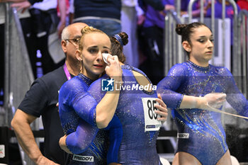 02/05/2024 - D'AMATO Alice (ITA) crying for the twin's injured - EUROPEAN ARTISTIC GYMNASTIC CHAMPIONSHIPS - WOMEN - GINNASTICA - ALTRO