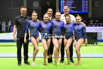 2024-05-03 - Team Italy and coaches - EUROPEAN ARTISTIC GYMNASTIC CHAMPIONSHIPS - WOMEN - GYMNASTICS - OTHER SPORTS