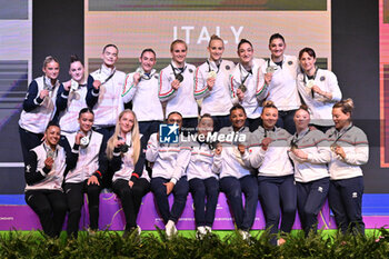 05/05/2024 - Team final: GOLD Italy, Silver GBR, Bronze France - EUROPEAN ARTISTIC GYMNASTIC CHAMPIONSHIPS - WOMEN - GINNASTICA - ALTRO