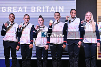 2024-05-05 - Great Britain silver Team Final - EUROPEAN ARTISTIC GYMNASTIC CHAMPIONSHIPS - WOMEN - GYMNASTICS - OTHER SPORTS