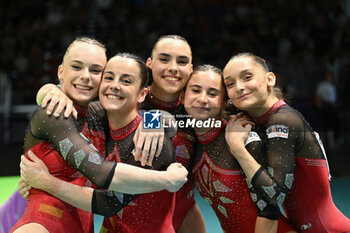 2024-05-05 - Team Spain 5° position in the team Final - EUROPEAN ARTISTIC GYMNASTIC CHAMPIONSHIPS - WOMEN - GYMNASTICS - OTHER SPORTS