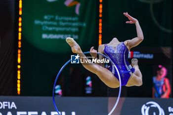 2024-05-26 - Sofia Raffaeli (ITA) during 40th European Rhythmic Gymnastics Championships Budapest 2024 at Papp Laszlo Budapest Sportarena, Budapest, Hungary on May 26, 2024 - 40TH EUROPEAN RHYTHMIC CHAMPIONSHIPS SENIOR INDIVIDUALS & GROUPS AND JUNIOR INDIVIDUALS - GYMNASTICS - OTHER SPORTS