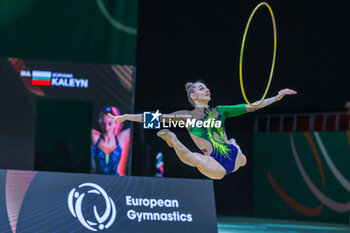 2024-05-26 - Boryana Kaleyn (BUL) during 40th European Rhythmic Gymnastics Championships Budapest 2024 at Papp Laszlo Budapest Sportarena, Budapest, Hungary on May 26, 2024 - 40TH EUROPEAN RHYTHMIC CHAMPIONSHIPS SENIOR INDIVIDUALS & GROUPS AND JUNIOR INDIVIDUALS - GYMNASTICS - OTHER SPORTS