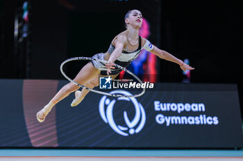 2024-05-26 - Daria Atamanov (ISR) during 40th European Rhythmic Gymnastics Championships Budapest 2024 at Papp Laszlo Budapest Sportarena, Budapest, Hungary on May 26, 2024 - 40TH EUROPEAN RHYTHMIC CHAMPIONSHIPS SENIOR INDIVIDUALS & GROUPS AND JUNIOR INDIVIDUALS - GYMNASTICS - OTHER SPORTS