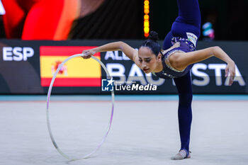 2024-05-26 - Alba Bautista (ESP) during 40th European Rhythmic Gymnastics Championships Budapest 2024 at Papp Laszlo Budapest Sportarena, Budapest, Hungary on May 26, 2024 - 40TH EUROPEAN RHYTHMIC CHAMPIONSHIPS SENIOR INDIVIDUALS & GROUPS AND JUNIOR INDIVIDUALS - GYMNASTICS - OTHER SPORTS