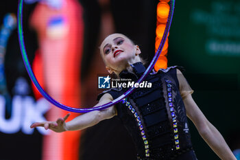 2024-05-26 - Taisiia Onofriichuk (UKR) during 40th European Rhythmic Gymnastics Championships Budapest 2024 at Papp Laszlo Budapest Sportarena, Budapest, Hungary on May 26, 2024 - 40TH EUROPEAN RHYTHMIC CHAMPIONSHIPS SENIOR INDIVIDUALS & GROUPS AND JUNIOR INDIVIDUALS - GYMNASTICS - OTHER SPORTS