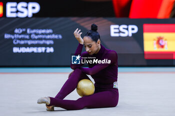 2024-05-26 - Alba Bautista (ESP) during 40th European Rhythmic Gymnastics Championships Budapest 2024 at Papp Laszlo Budapest Sportarena, Budapest, Hungary on May 26, 2024 - 40TH EUROPEAN RHYTHMIC CHAMPIONSHIPS SENIOR INDIVIDUALS & GROUPS AND JUNIOR INDIVIDUALS - GYMNASTICS - OTHER SPORTS