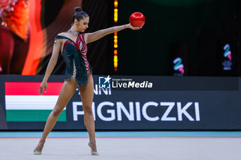 2024-05-26 - Fanni Pigniczki (HUN) during 40th European Rhythmic Gymnastics Championships Budapest 2024 at Papp Laszlo Budapest Sportarena, Budapest, Hungary on May 26, 2024 - 40TH EUROPEAN RHYTHMIC CHAMPIONSHIPS SENIOR INDIVIDUALS & GROUPS AND JUNIOR INDIVIDUALS - GYMNASTICS - OTHER SPORTS