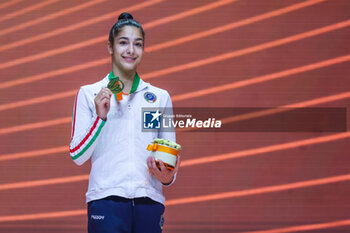 2024-05-26 - Sofia Raffaeli (ITA) gold medal at Finals Ball Senior during 40th European Rhythmic Gymnastics Championships Budapest 2024 at Papp Laszlo Budapest Sportarena, Budapest, Hungary on May 26, 2024 - 40TH EUROPEAN RHYTHMIC CHAMPIONSHIPS SENIOR INDIVIDUALS & GROUPS AND JUNIOR INDIVIDUALS - GYMNASTICS - OTHER SPORTS