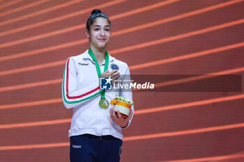 2024-05-26 - Sofia Raffaeli (ITA) gold medal at Finals Ball Senior during 40th European Rhythmic Gymnastics Championships Budapest 2024 at Papp Laszlo Budapest Sportarena, Budapest, Hungary on May 26, 2024 - 40TH EUROPEAN RHYTHMIC CHAMPIONSHIPS SENIOR INDIVIDUALS & GROUPS AND JUNIOR INDIVIDUALS - GYMNASTICS - OTHER SPORTS