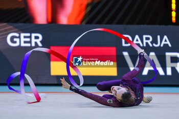 2024-05-26 - Darja Varfolomeev (GER) seen during 40th European Rhythmic Gymnastics Championships Budapest 2024 at Papp Laszlo Budapest Sportarena, Budapest, Hungary on May 26, 2024 - 40TH EUROPEAN RHYTHMIC CHAMPIONSHIPS SENIOR INDIVIDUALS & GROUPS AND JUNIOR INDIVIDUALS - GYMNASTICS - OTHER SPORTS