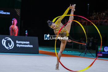 2024-05-26 - Fanni Pigniczki (HUN) seen during 40th European Rhythmic Gymnastics Championships Budapest 2024 at Papp Laszlo Budapest Sportarena, Budapest, Hungary on May 26, 2024 - 40TH EUROPEAN RHYTHMIC CHAMPIONSHIPS SENIOR INDIVIDUALS & GROUPS AND JUNIOR INDIVIDUALS - GYMNASTICS - OTHER SPORTS