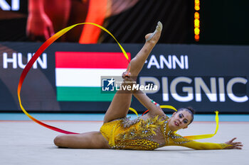 2024-05-26 - Fanni Pigniczki (HUN) seen during 40th European Rhythmic Gymnastics Championships Budapest 2024 at Papp Laszlo Budapest Sportarena, Budapest, Hungary on May 26, 2024 - 40TH EUROPEAN RHYTHMIC CHAMPIONSHIPS SENIOR INDIVIDUALS & GROUPS AND JUNIOR INDIVIDUALS - GYMNASTICS - OTHER SPORTS