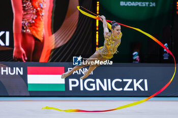 2024-05-26 - Fanni Pigniczki (HUN) seen during 40th European Rhythmic Gymnastics Championships Budapest 2024 at Papp Laszlo Budapest Sportarena, Budapest, Hungary on May 26, 2024 - 40TH EUROPEAN RHYTHMIC CHAMPIONSHIPS SENIOR INDIVIDUALS & GROUPS AND JUNIOR INDIVIDUALS - GYMNASTICS - OTHER SPORTS