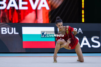 2024-05-26 - Elvira Krasnobaeva (BUL) seen during 40th European Rhythmic Gymnastics Championships Budapest 2024 at Papp Laszlo Budapest Sportarena, Budapest, Hungary on May 26, 2024 - 40TH EUROPEAN RHYTHMIC CHAMPIONSHIPS SENIOR INDIVIDUALS & GROUPS AND JUNIOR INDIVIDUALS - GYMNASTICS - OTHER SPORTS