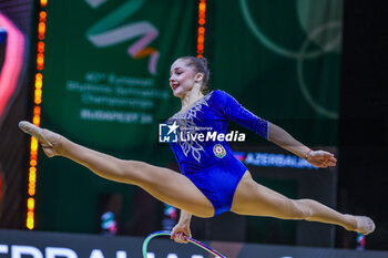 2024-05-26 - Azerbaijani group team seen during 40th European Rhythmic Gymnastics Championships Budapest 2024 at Papp Laszlo Budapest Sportarena, Budapest, Hungary on May 25, 2024 - 40TH EUROPEAN RHYTHMIC CHAMPIONSHIPS SENIOR INDIVIDUALS & GROUPS AND JUNIOR INDIVIDUALS - GYMNASTICS - OTHER SPORTS