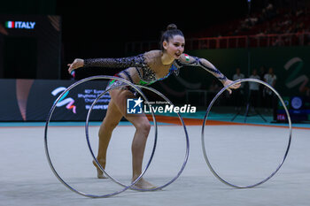 2024-05-26 - Laura Paris of Italy groups seen during 40th European Rhythmic Gymnastics Championships Budapest 2024 at Papp Laszlo Budapest Sportarena, Budapest, Hungary on May 26, 2024 - 40TH EUROPEAN RHYTHMIC CHAMPIONSHIPS SENIOR INDIVIDUALS & GROUPS AND JUNIOR INDIVIDUALS - GYMNASTICS - OTHER SPORTS