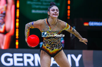 2024-05-26 - Germany group team seen during 40th European Rhythmic Gymnastics Championships Budapest 2024 at Papp Laszlo Budapest Sportarena, Budapest, Hungary on May 26, 2024 - 40TH EUROPEAN RHYTHMIC CHAMPIONSHIPS SENIOR INDIVIDUALS & GROUPS AND JUNIOR INDIVIDUALS - GYMNASTICS - OTHER SPORTS