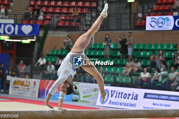 2024-07-05 - Manila Esposito (Fiamme Oro) - during the competition with Women's Balance Beam - CAMPIONATI NAZIONALI ASSOLUTI GINNASTICA ARTISTICA - GYMNASTICS - OTHER SPORTS