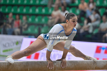 2024-07-05 - Manila Esposito (Fiamme Oro) - during the competition with Women's Balance Beam - CAMPIONATI NAZIONALI ASSOLUTI GINNASTICA ARTISTICA - GYMNASTICS - OTHER SPORTS