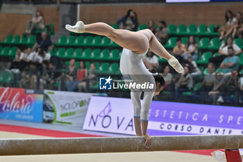 2024-07-05 - Manila Esposito (Fiamme Oro) - during the competition with Women's Balance Beam - CAMPIONATI NAZIONALI ASSOLUTI GINNASTICA ARTISTICA - GYMNASTICS - OTHER SPORTS