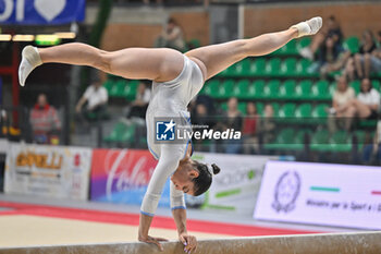 2024-07-05 - Manila Esposito (Fiamme Oro) - during the competition with Women's Balance Beam - CAMPIONATI NAZIONALI ASSOLUTI GINNASTICA ARTISTICA - GYMNASTICS - OTHER SPORTS