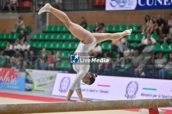 2024-07-05 - Manila Esposito (Fiamme Oro) - during the competition with Women's Balance Beam - CAMPIONATI NAZIONALI ASSOLUTI GINNASTICA ARTISTICA - GYMNASTICS - OTHER SPORTS