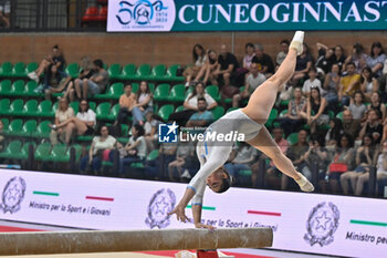 2024-07-05 - Manila Esposito (Fiamme Oro) - during the competition with Women's Balance Beam - CAMPIONATI NAZIONALI ASSOLUTI GINNASTICA ARTISTICA - GYMNASTICS - OTHER SPORTS