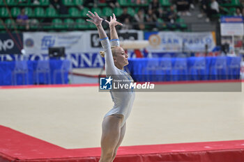 2024-07-05 - Martina Maggio (Fiamme Oro) - during the competition with Women's Balance Beam - CAMPIONATI NAZIONALI ASSOLUTI GINNASTICA ARTISTICA - GYMNASTICS - OTHER SPORTS