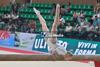 2024-07-05 - Martina Maggio (Fiamme Oro) - during the competition with Women's Balance Beam - CAMPIONATI NAZIONALI ASSOLUTI GINNASTICA ARTISTICA - GYMNASTICS - OTHER SPORTS