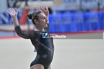 2024-07-05 - Angela Andreoli (Brixia) - during the competition with Women's Balance Beam - CAMPIONATI NAZIONALI ASSOLUTI GINNASTICA ARTISTICA - GYMNASTICS - OTHER SPORTS