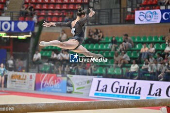 2024-07-05 - Angela Andreoli (Brixia) - during the competition with Women's Balance Beam - CAMPIONATI NAZIONALI ASSOLUTI GINNASTICA ARTISTICA - GYMNASTICS - OTHER SPORTS