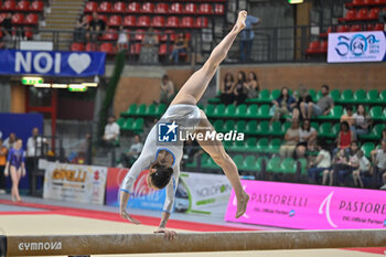 2024-07-05 - Elisa Iorio (Fiamme Oro) - during the competition with Women's Balance Beam - CAMPIONATI NAZIONALI ASSOLUTI GINNASTICA ARTISTICA - GYMNASTICS - OTHER SPORTS