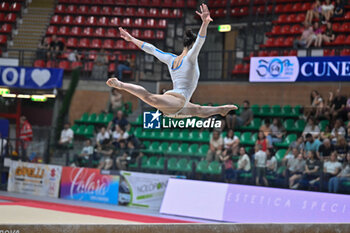 2024-07-05 - Elisa Iorio (Fiamme Oro) - during the competition with Women's Balance Beam - CAMPIONATI NAZIONALI ASSOLUTI GINNASTICA ARTISTICA - GYMNASTICS - OTHER SPORTS