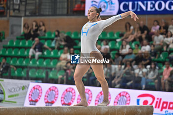 2024-07-05 - Giorgia Villa (fiamme Oro) - during the competition with Women's Balance Beam - CAMPIONATI NAZIONALI ASSOLUTI GINNASTICA ARTISTICA - GYMNASTICS - OTHER SPORTS