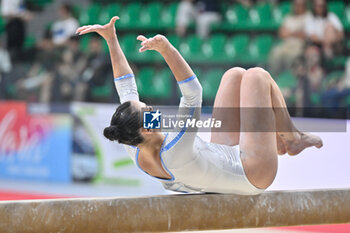 2024-07-05 - Giorgia Villa (fiamme Oro) - during the competition with Women's Balance Beam - CAMPIONATI NAZIONALI ASSOLUTI GINNASTICA ARTISTICA - GYMNASTICS - OTHER SPORTS