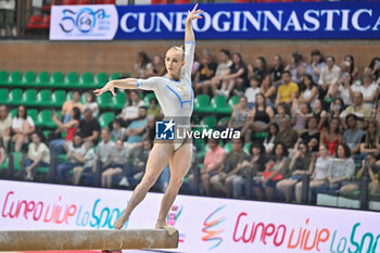 2024-07-05 - Alice D'Amato (Fiamme Oro) - during the competition with Women's Balance Beam - CAMPIONATI NAZIONALI ASSOLUTI GINNASTICA ARTISTICA - GYMNASTICS - OTHER SPORTS