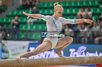 2024-07-05 - Alice D'Amato (Fiamme Oro) - during the competition with Women's Balance Beam - CAMPIONATI NAZIONALI ASSOLUTI GINNASTICA ARTISTICA - GYMNASTICS - OTHER SPORTS