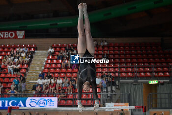 2024-07-05 - Angela Andreoli (Brixia) - during the competition with the women's uneven bars - CAMPIONATI NAZIONALI ASSOLUTI GINNASTICA ARTISTICA - GYMNASTICS - OTHER SPORTS