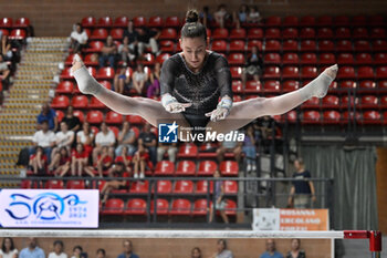 2024-07-05 - Angela Andreoli (Brixia) - during the competition with the women's uneven bars - CAMPIONATI NAZIONALI ASSOLUTI GINNASTICA ARTISTICA - GYMNASTICS - OTHER SPORTS