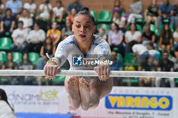 2024-07-05 - Giorgia Villa (fiamme Oro) - during the competition with the women's uneven bars - CAMPIONATI NAZIONALI ASSOLUTI GINNASTICA ARTISTICA - GYMNASTICS - OTHER SPORTS