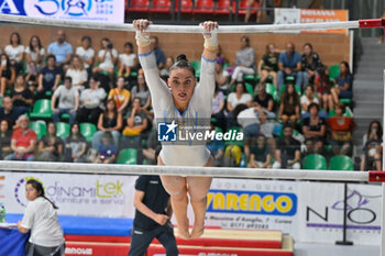 2024-07-05 - Giorgia Villa (fiamme Oro) - during the competition with the women's uneven bars - CAMPIONATI NAZIONALI ASSOLUTI GINNASTICA ARTISTICA - GYMNASTICS - OTHER SPORTS