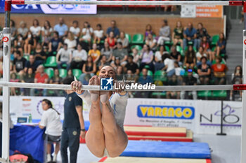 2024-07-05 - Giorgia Villa (fiamme Oro) - during the competition with the women's uneven bars - CAMPIONATI NAZIONALI ASSOLUTI GINNASTICA ARTISTICA - GYMNASTICS - OTHER SPORTS