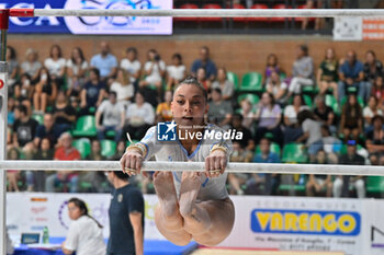 2024-07-05 - Giorgia Villa (fiamme Oro) - during the competition with the women's uneven bars - CAMPIONATI NAZIONALI ASSOLUTI GINNASTICA ARTISTICA - GYMNASTICS - OTHER SPORTS