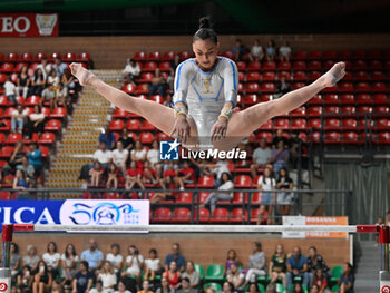 2024-07-05 - Giorgia Villa (fiamme Oro) - during the competition with the women's uneven bars - CAMPIONATI NAZIONALI ASSOLUTI GINNASTICA ARTISTICA - GYMNASTICS - OTHER SPORTS