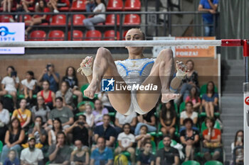 2024-07-05 - Alice D'Amato (Fiamme Oro) - during the competition with the women's uneven bars - CAMPIONATI NAZIONALI ASSOLUTI GINNASTICA ARTISTICA - GYMNASTICS - OTHER SPORTS